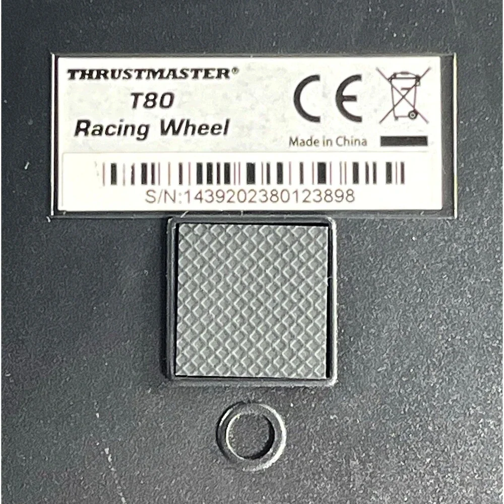 T-80 Thrustmaster Racing Wheel with Pedals PlayStation 3 and 4 Tested